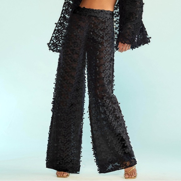 Cynthia Rowley Pants - NWT Cynthia Rowley Floral Lace Pants